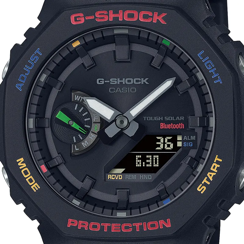 Casio G-Shock Shock Resistant Tough Solar Men's  Watch- GA-B2100FC-1A
